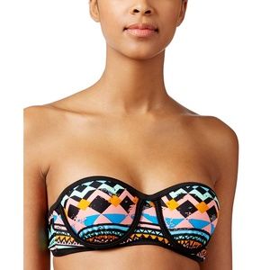 Underwire Bikini Tribal Vibes Top M Bikini Nation NWT